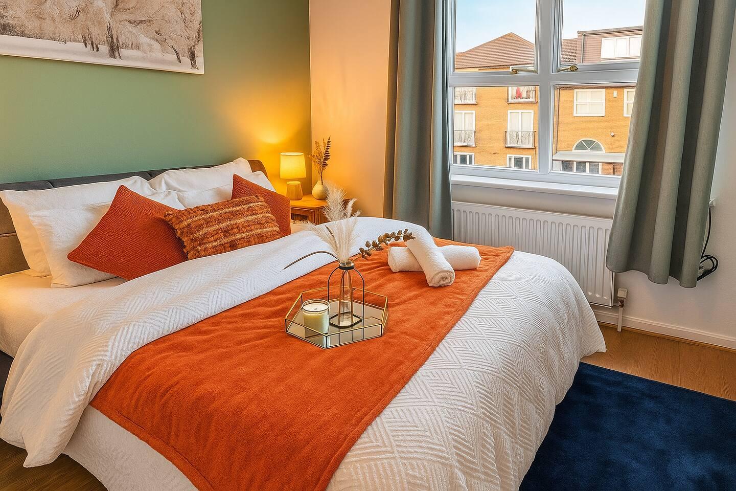 5 Comfy Bed-Great for Workers & Families-Free Park